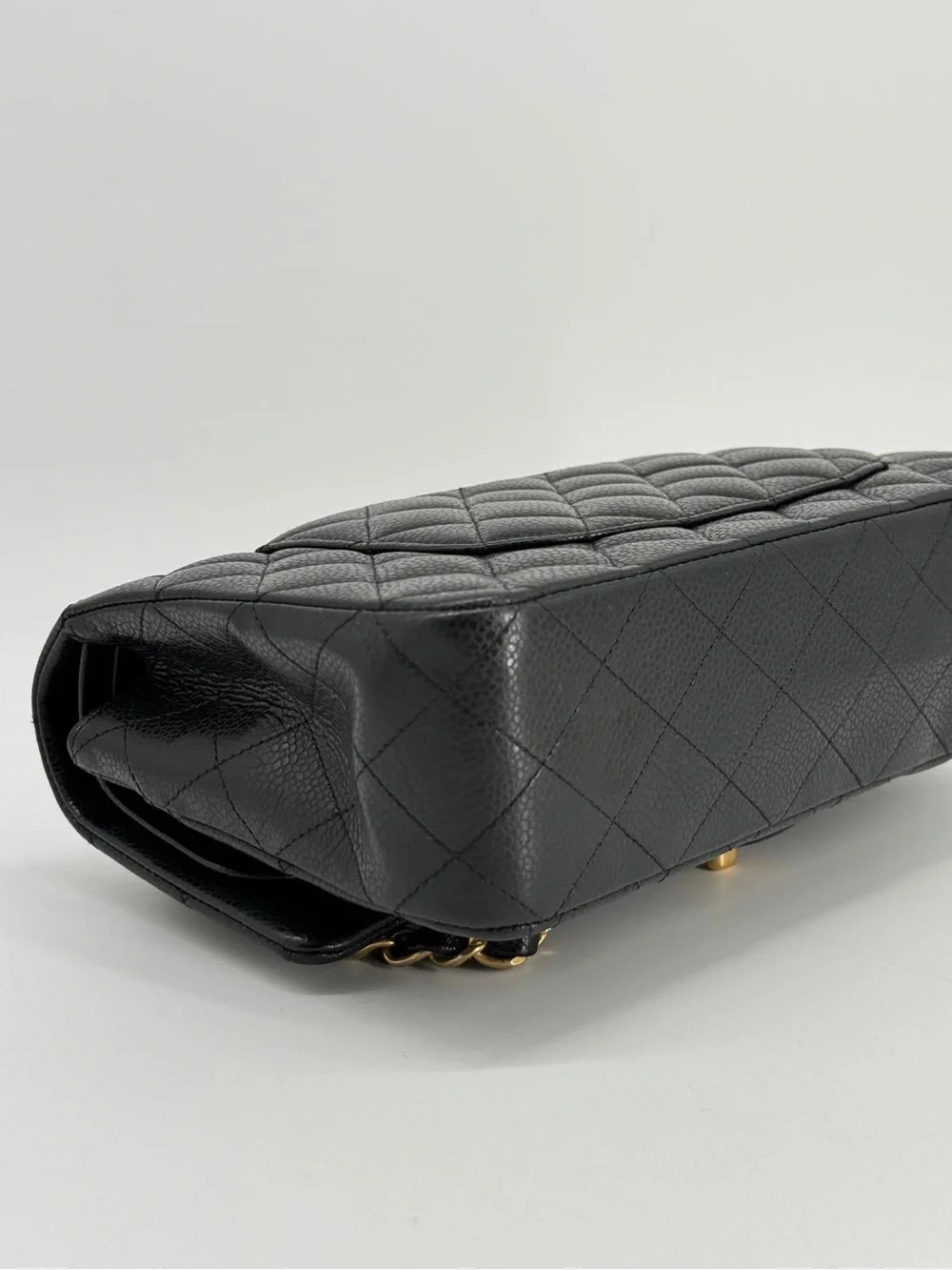 Chanel Medium Classic Double Flap Caviar Leather Bag